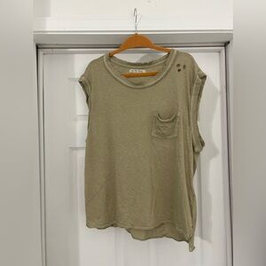 Free People distressed tank